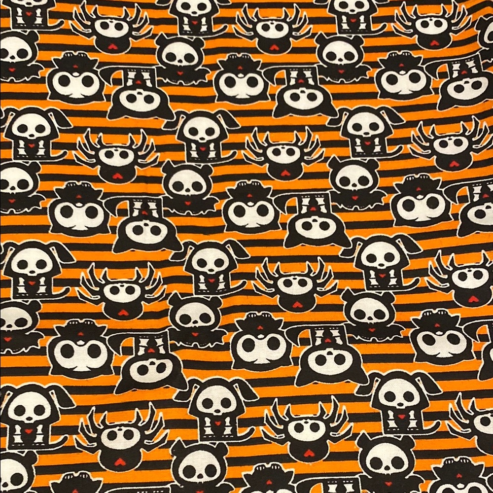 Skelanimals Fabric Halloween Themed